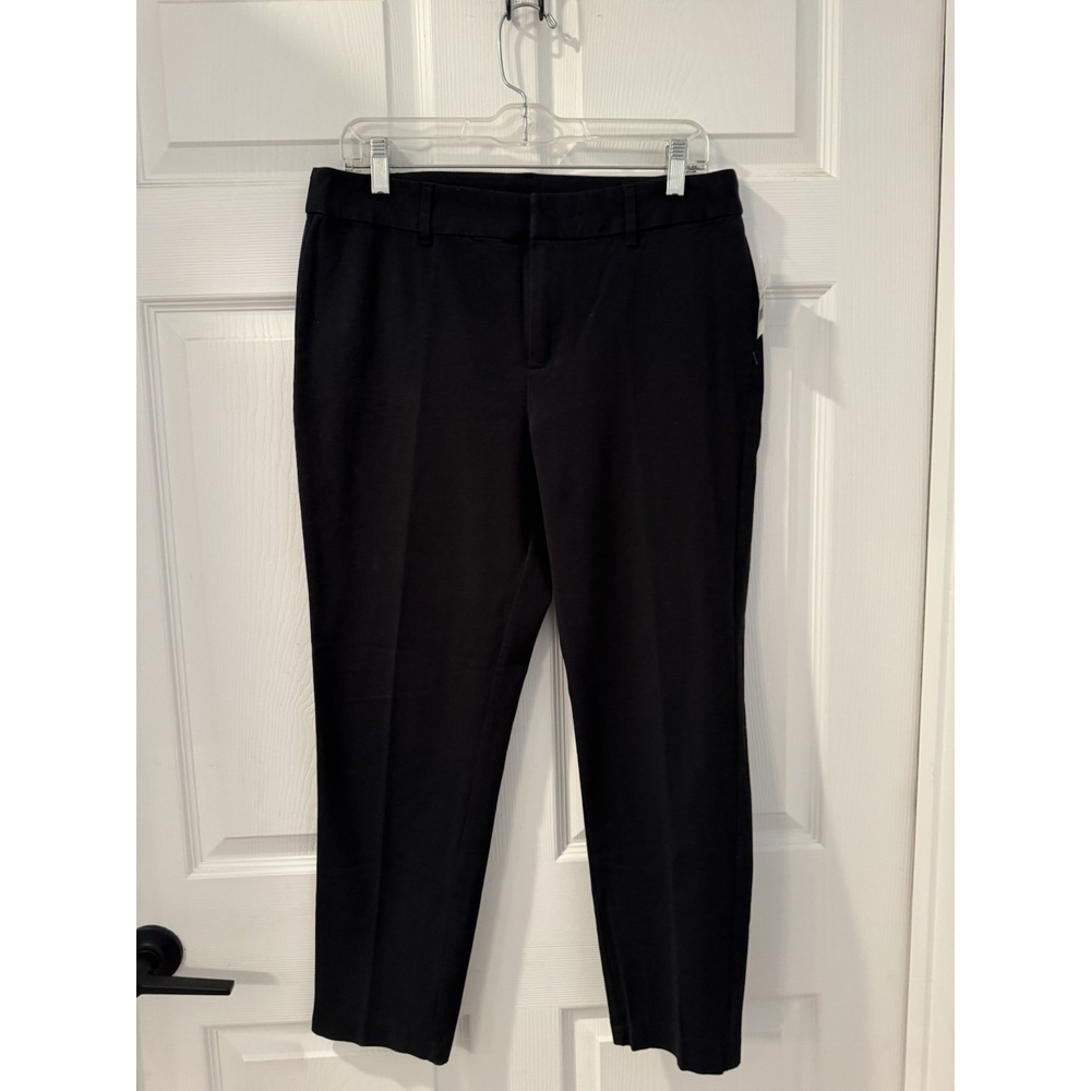 NEW Dip‎ Black Straight Leg Dress Pants Womens Size 10 Stretch